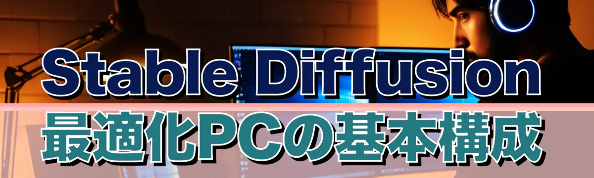 Stable Diffusion最適化PCの基本構成