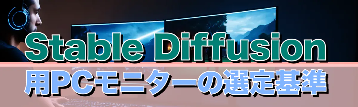 Stable Diffusion用PCモニターの選定基準