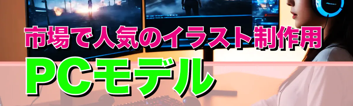 市場で人気のイラスト制作用PCモデル