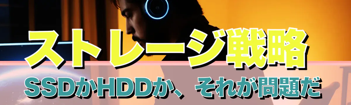 ストレージ戦略 SSDかHDDか、それが問題だ