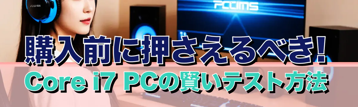 購入前に押さえるべき! Core i7 PCの賢いテスト方法