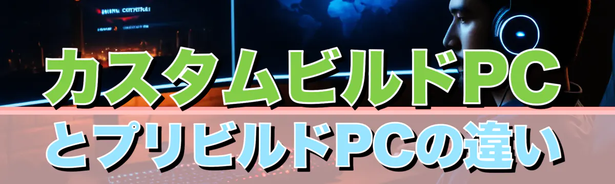 カスタムビルドPCとプリビルドPCの違い