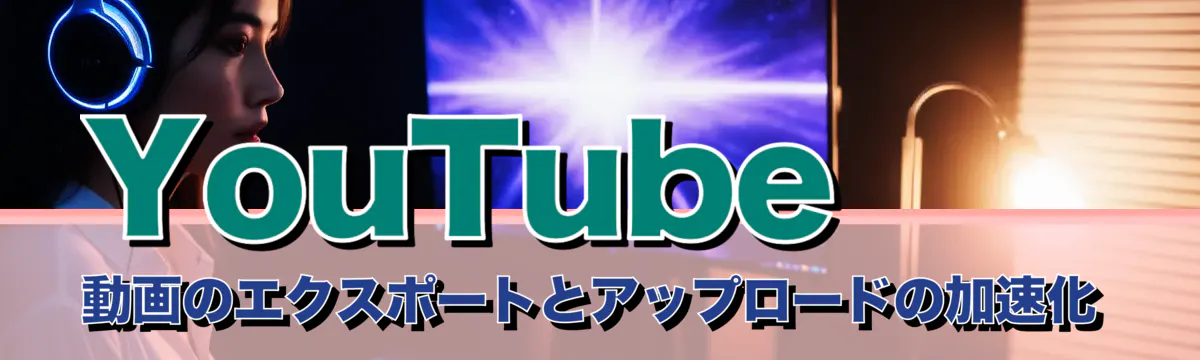 YouTube動画のエクスポートとアップロードの加速化