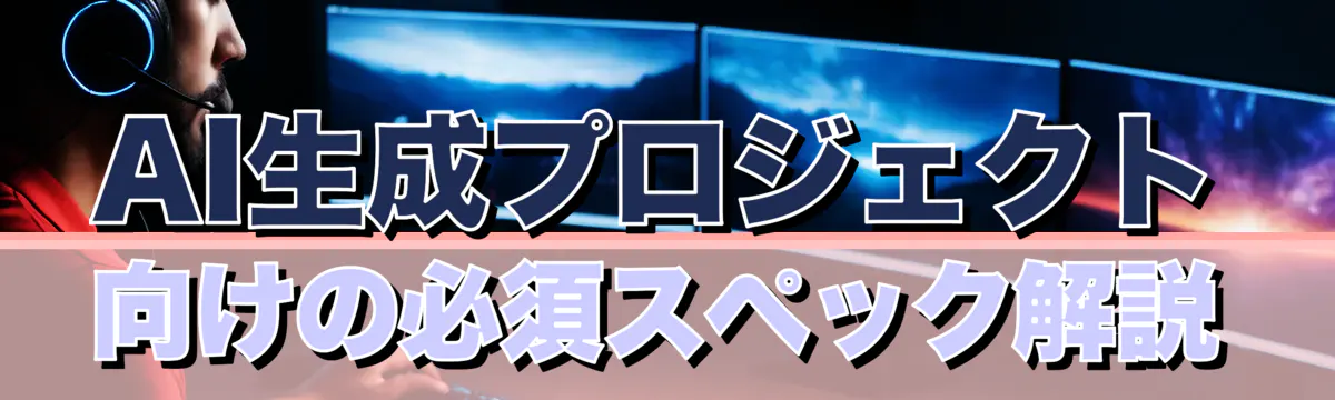 AI生成プロジェクト向けの必須スペック解説