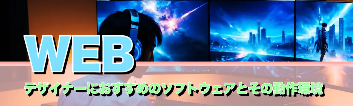 WEBデザイナーにおすすめのソフトウェアとその動作環境