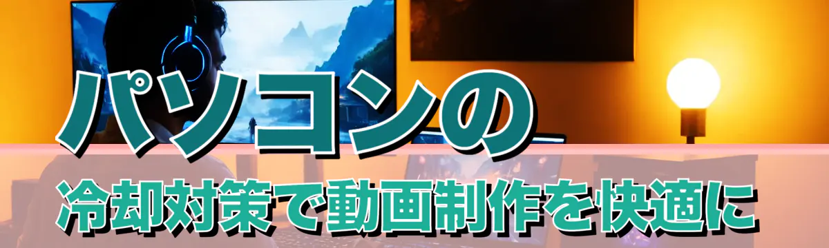パソコンの冷却対策で動画制作を快適に