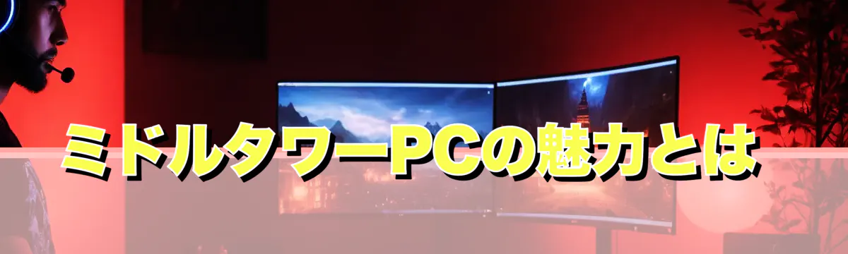 ミドルタワーPCの魅力とは
