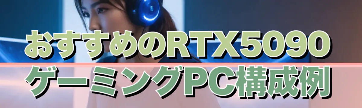 おすすめのRTX5090ゲーミングPC構成例