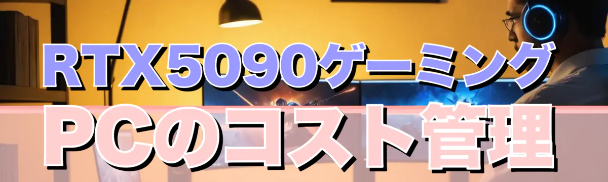 RTX5090ゲーミングPCのコスト管理