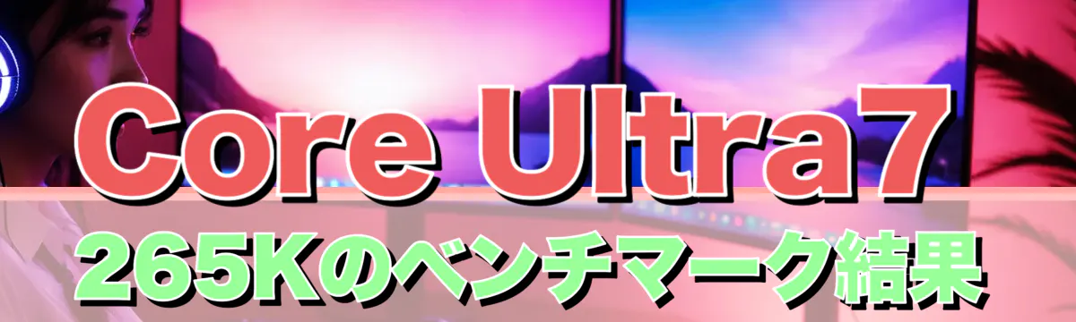 Core Ultra7 265Kのベンチマーク結果