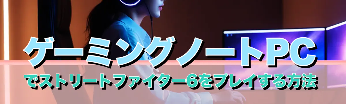 ゲーミングノートPCでストリートファイター6をプレイする方法
