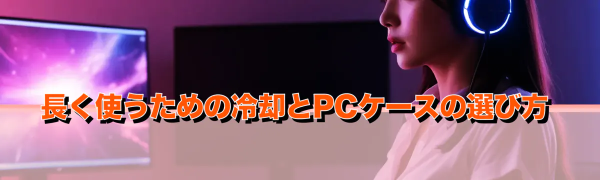 長く使うための冷却とPCケースの選び方