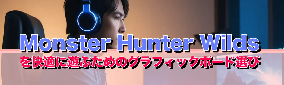 Monster Hunter Wilds を快適に遊ぶためのグラフィックボード選び