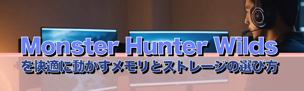 Monster Hunter Wilds を快適に動かすメモリとストレージの選び方