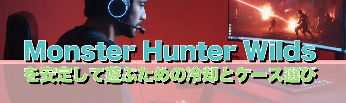 Monster Hunter Wilds を安定して遊ぶための冷却とケース選び