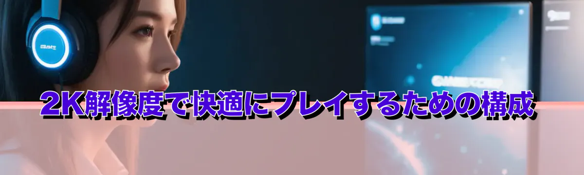2K解像度で快適にプレイするための構成