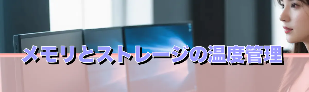 メモリとストレージの温度管理