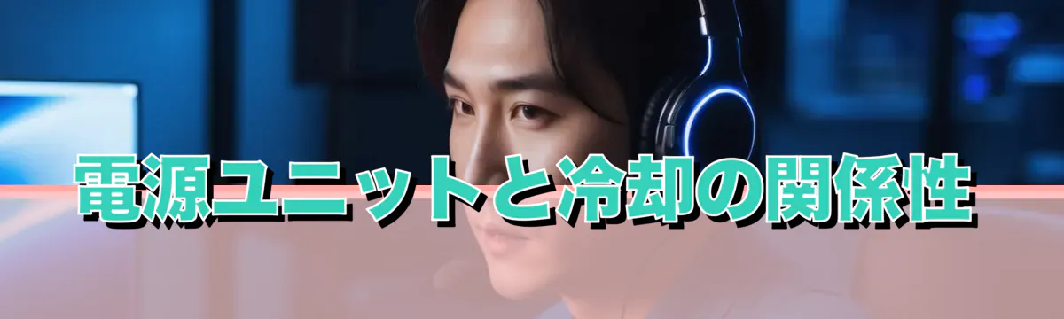 電源ユニットと冷却の関係性