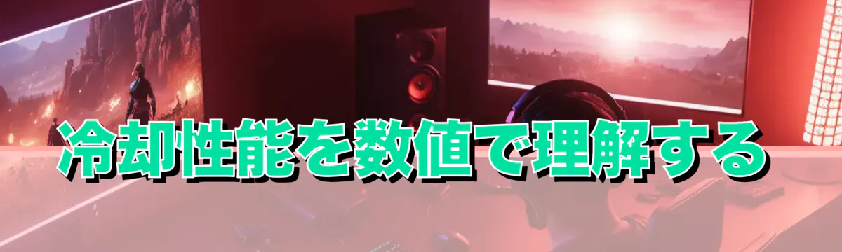 冷却性能を数値で理解する