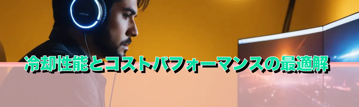 冷却性能とコストパフォーマンスの最適解