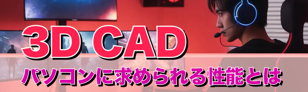 3D CAD パソコンに求められる性能とは