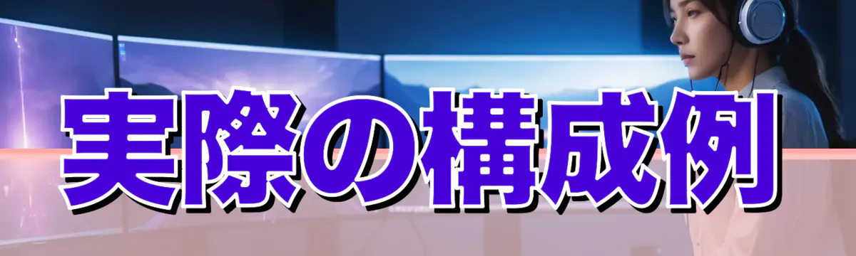 実際の構成例