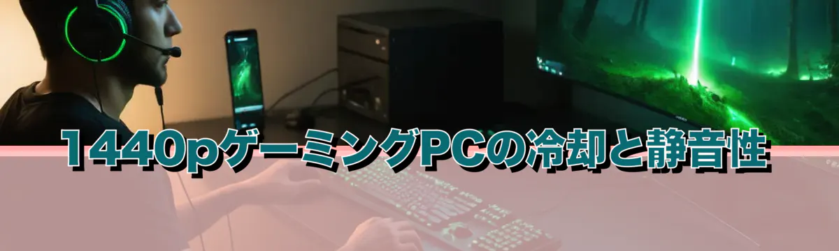 1440pゲーミングPCの冷却と静音性