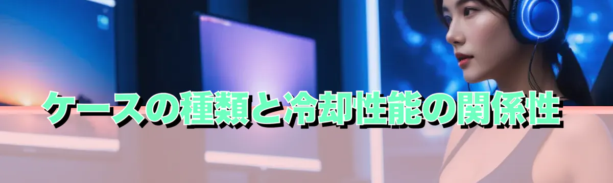 ケースの種類と冷却性能の関係性