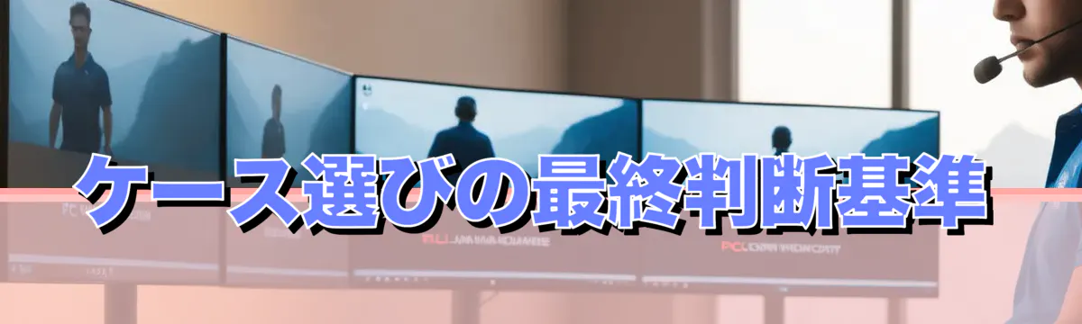 ケース選びの最終判断基準