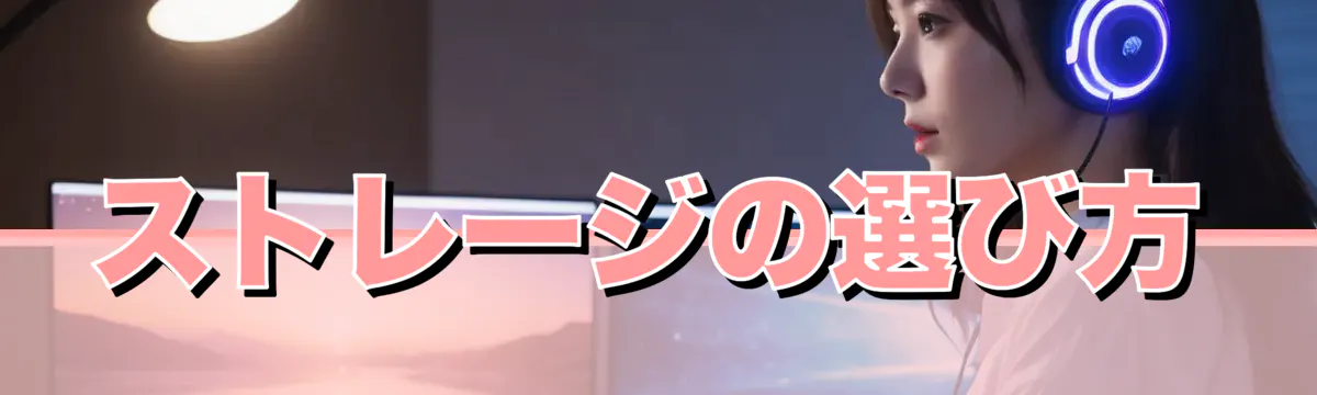 ストレージの選び方