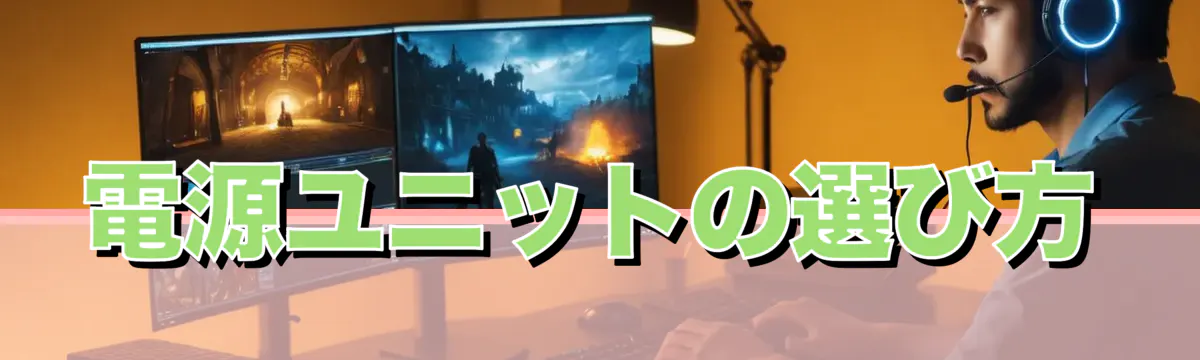 電源ユニットの選び方