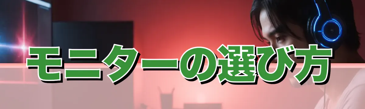 モニターの選び方
