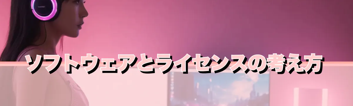 ソフトウェアとライセンスの考え方