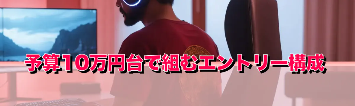 予算10万円台で組むエントリー構成