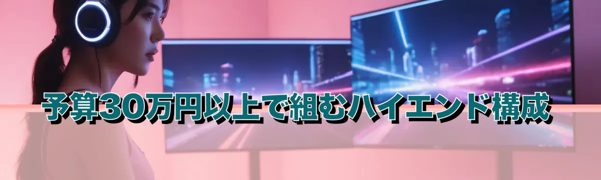 予算30万円以上で組むハイエンド構成