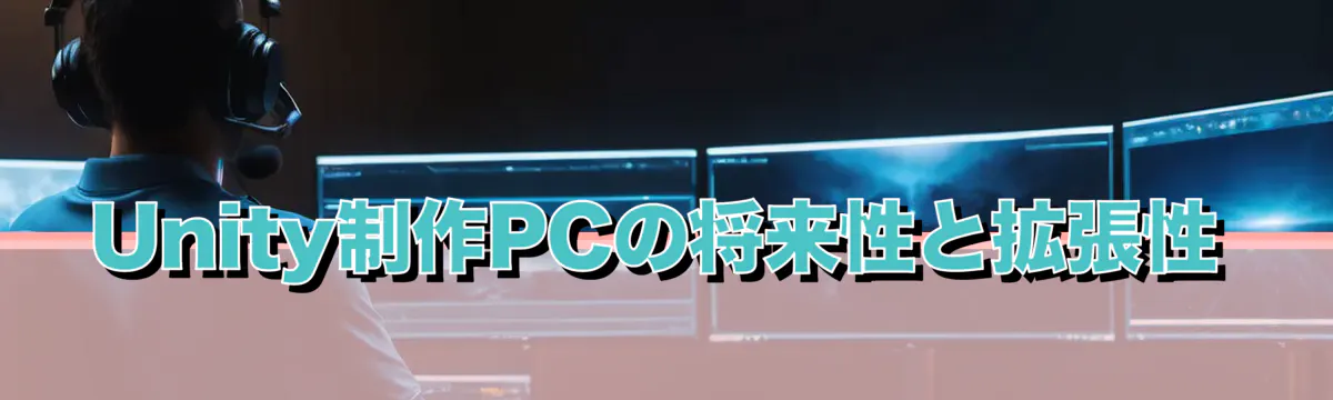 Unity制作PCの将来性と拡張性