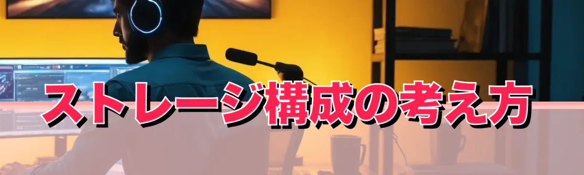 ストレージ構成の考え方