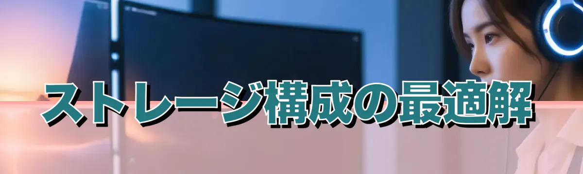 ストレージ構成の最適解