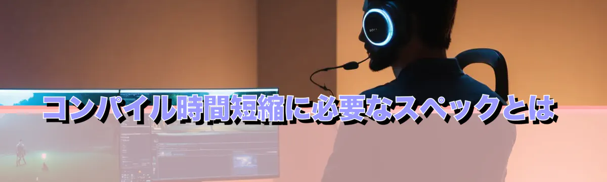 コンパイル時間短縮に必要なスペックとは