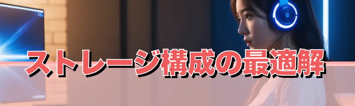 ストレージ構成の最適解