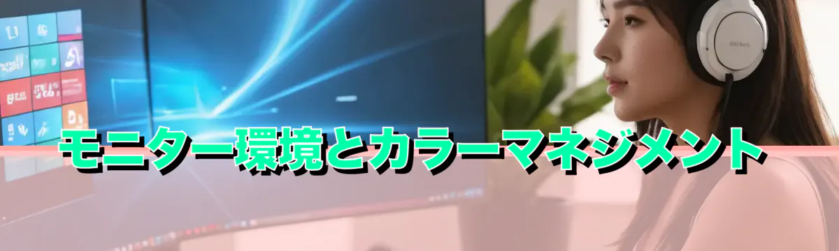 モニター環境とカラーマネジメント