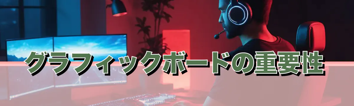 グラフィックボードの重要性