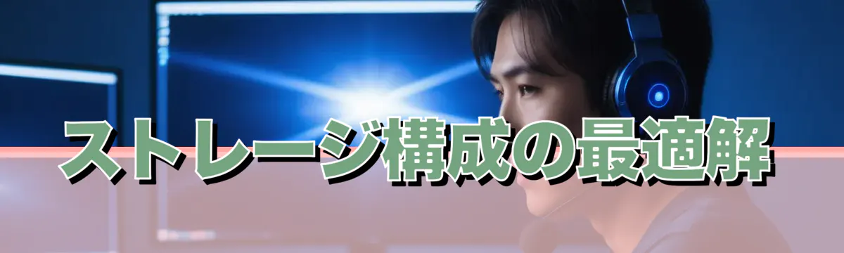 ストレージ構成の最適解