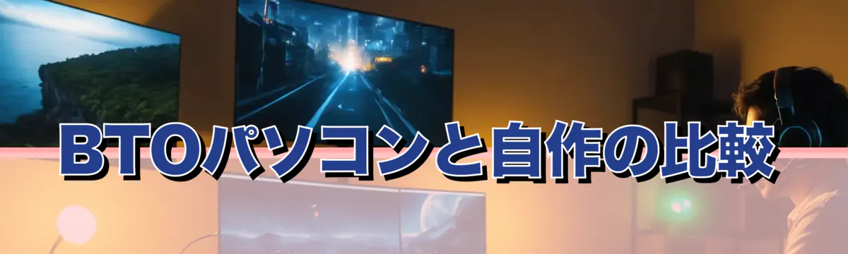 BTOパソコンと自作の比較