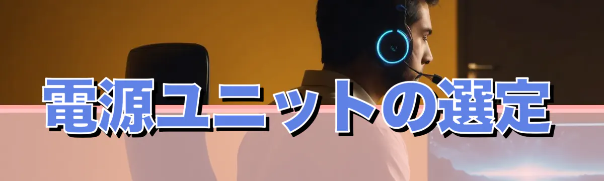 電源ユニットの選定