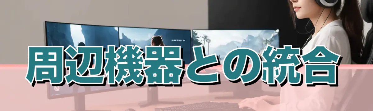 周辺機器との統合