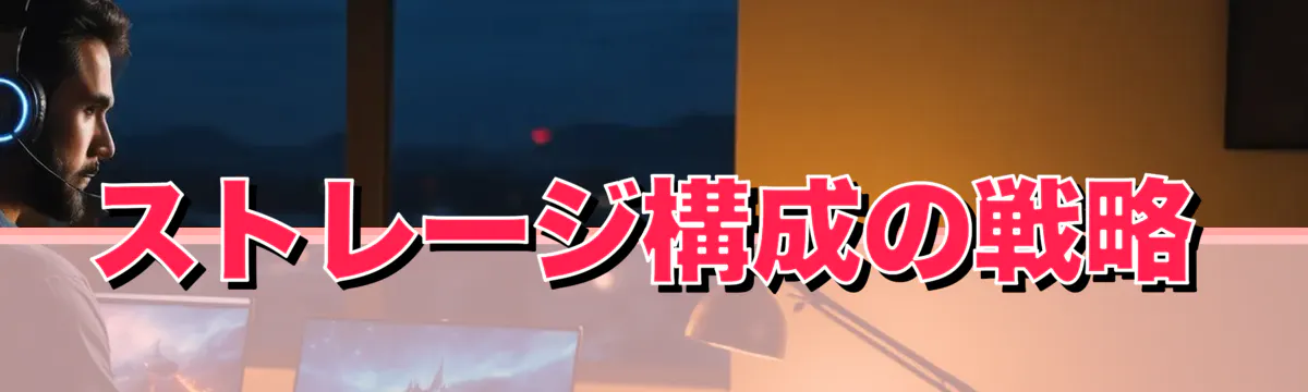 ストレージ構成の戦略