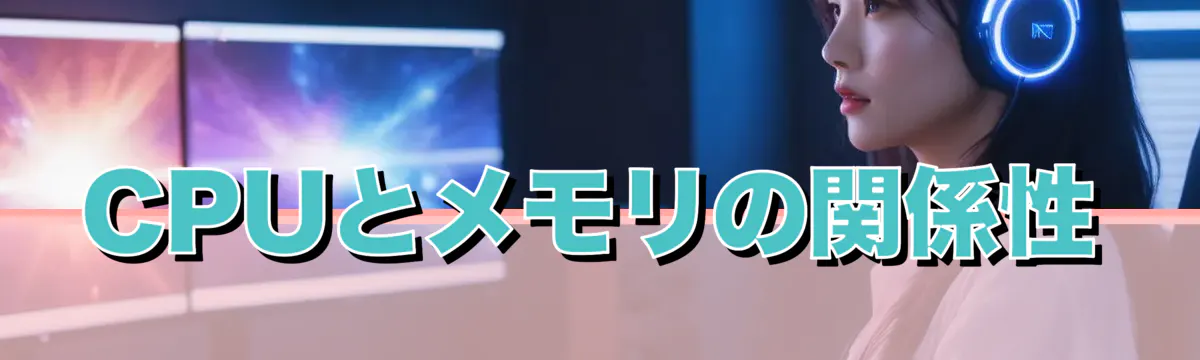 CPUとメモリの関係性