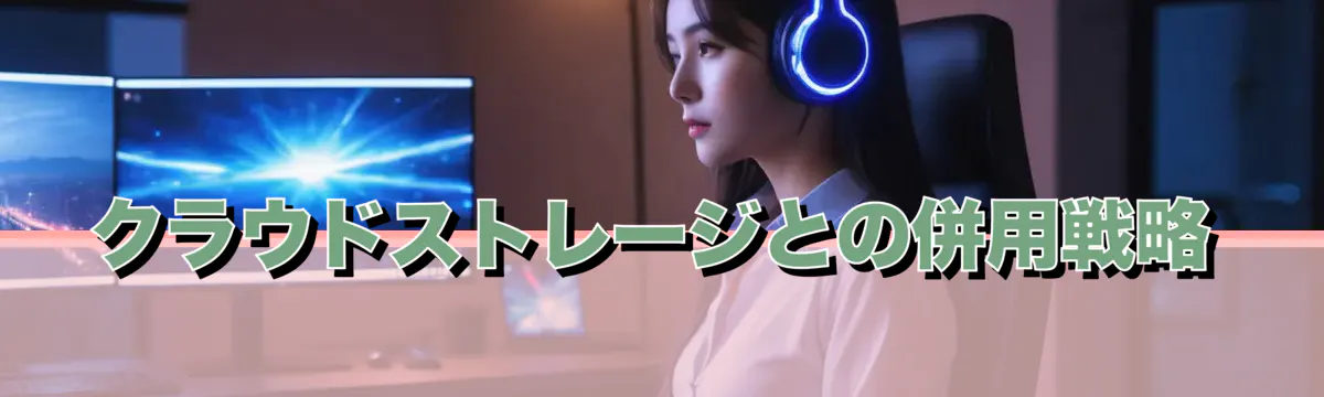 クラウドストレージとの併用戦略