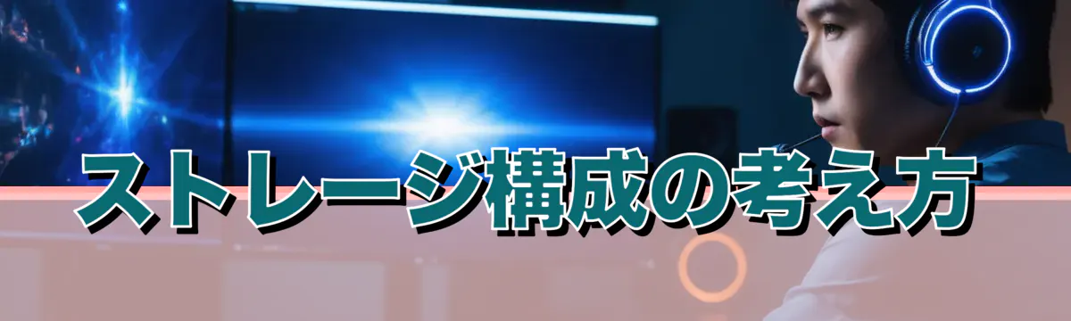 ストレージ構成の考え方